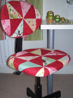 Patchwork Chair Cover Tutorial