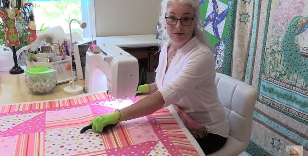 Super Easy Free Motion Quilting Pattern