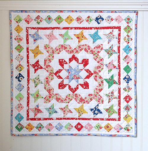 Mini Medallion Quilt Tutorial