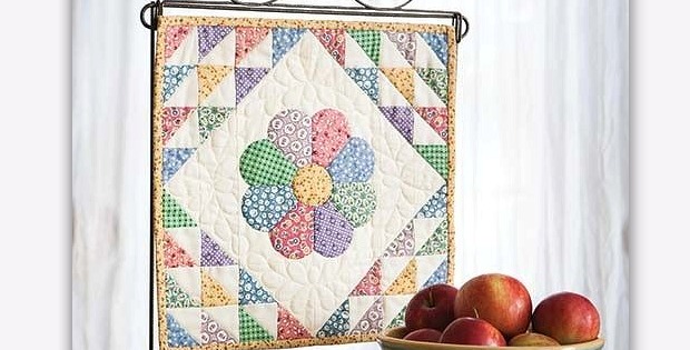 Dresden Bloom Mini Quilt