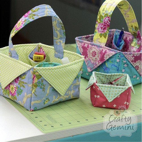 These Baskets Are So Quick And Easy To Make Quilting Digest 6195