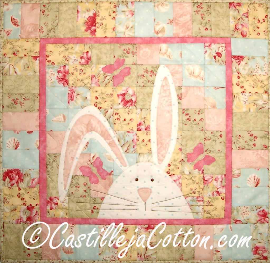 Bargello Bunny Wall Quilt