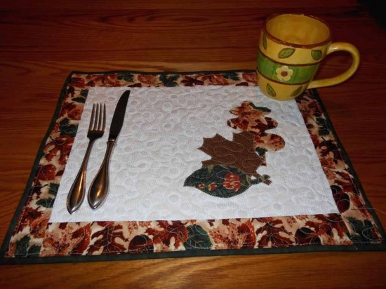 Fall Leaf Placemats