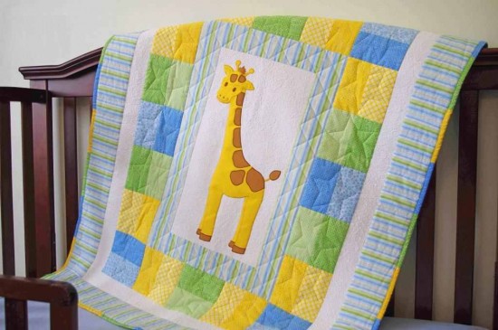 Giraffe Baby Quilt