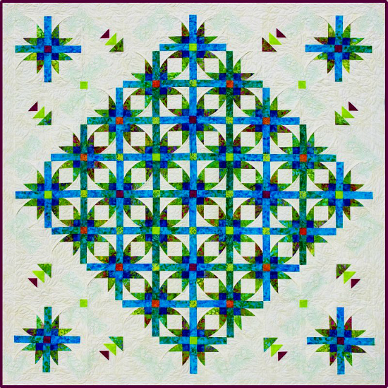 Mexican Star Dance Quilt Pattern