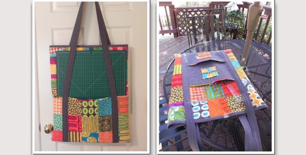 Cutting Mat and Ruler Tote Bag for Quilters - Quilting Digest