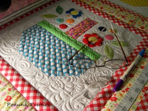 Scrappy Spring Baskets Quilt