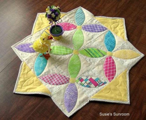 Spring Petals Table Topper