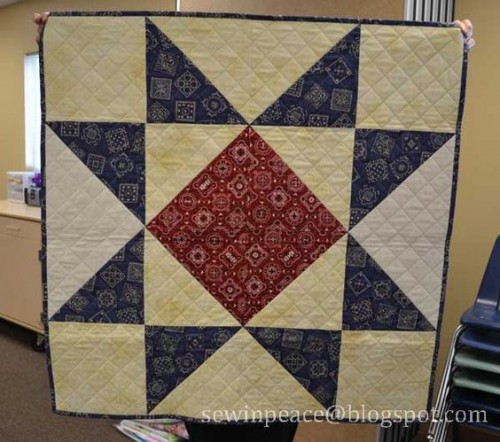 Bandana Star Quilt