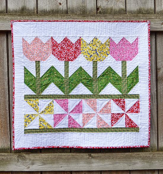 Alice S Tulips Quilt Pattern