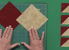 Make 8 Half Square Triangles at a Time