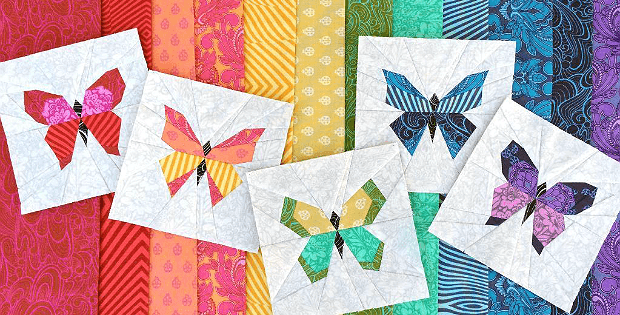 Butterfly Charm Blocks