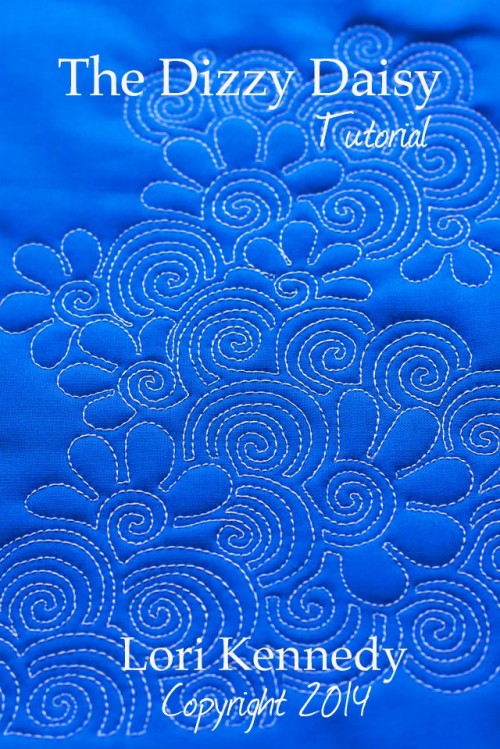 Dizzy Daisy Free Motion Quilting Motif