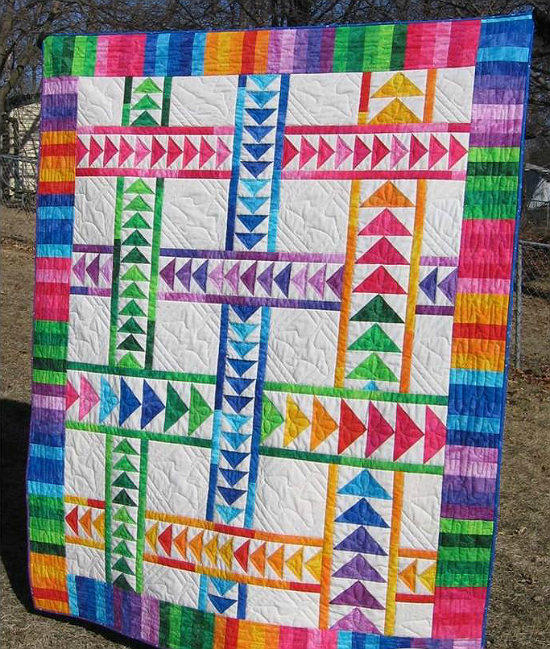 Wandering Geese Quilt