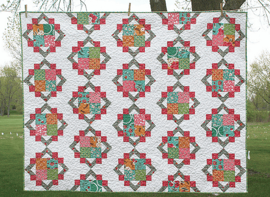 Cathedral Square Quilt Pattern