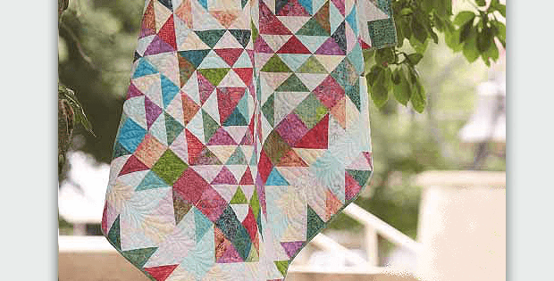 Scrappy Mosaic Quilt