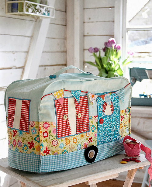 A Fun Sewing Machine Cover for Your Sewing Room - Quilting Digest