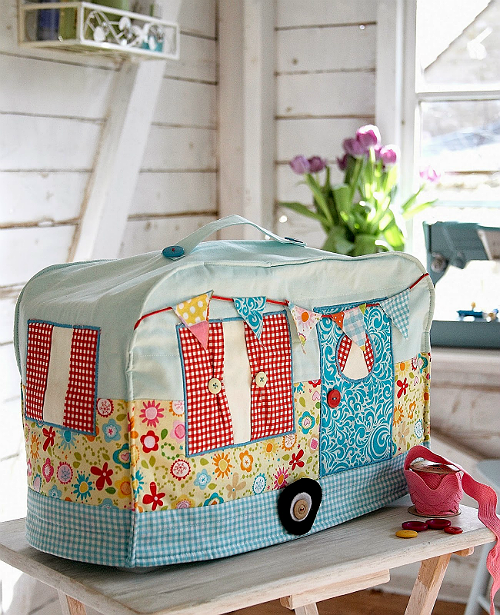 Sewing Machine Cover Doubles As An Organizer – Quilting Cubby