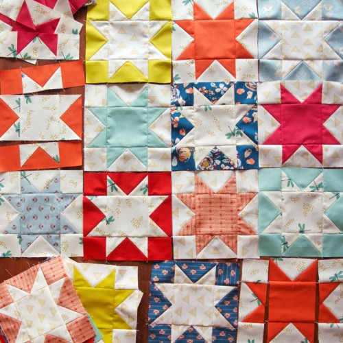 Sawtooth Stars Quilt