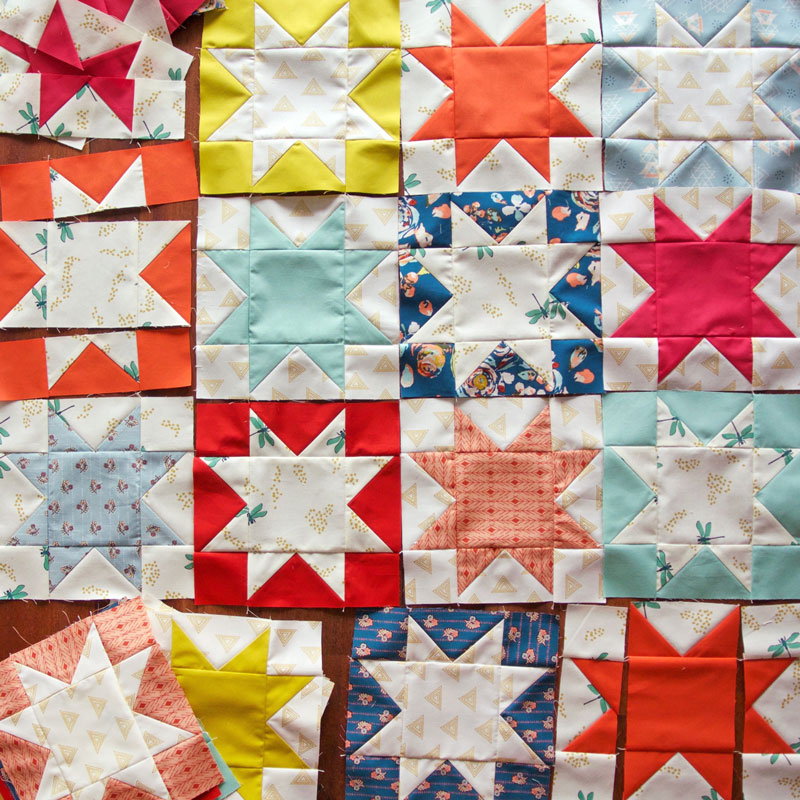 Sawtooth Stars Light Up This Quilt Quilting Digest