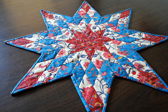 Lone Star Table Topper Pattern