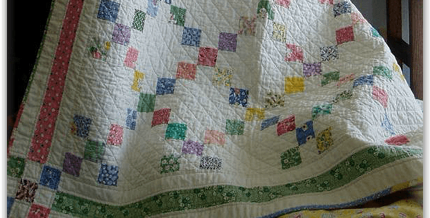 9-Patch Crib Quilt and Tablecloths Pattern