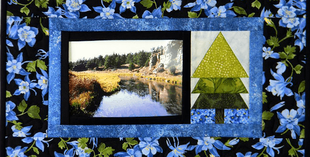 Quilted Photo Frame