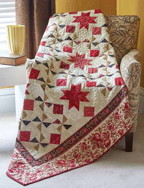 Holiday Stars Quilt Pattern
