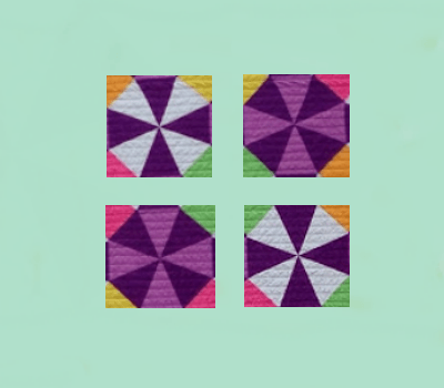 color placement for kaleidoscope quilt