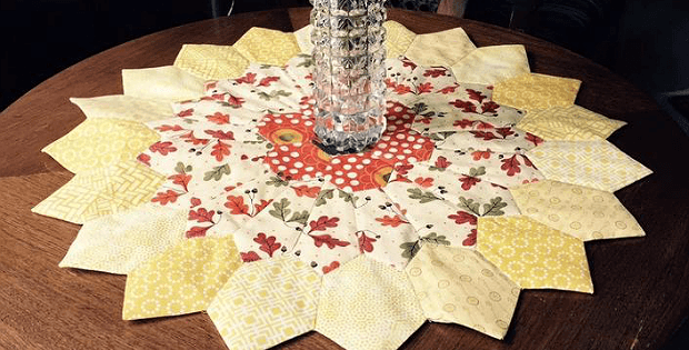 Sunburst Table Topper