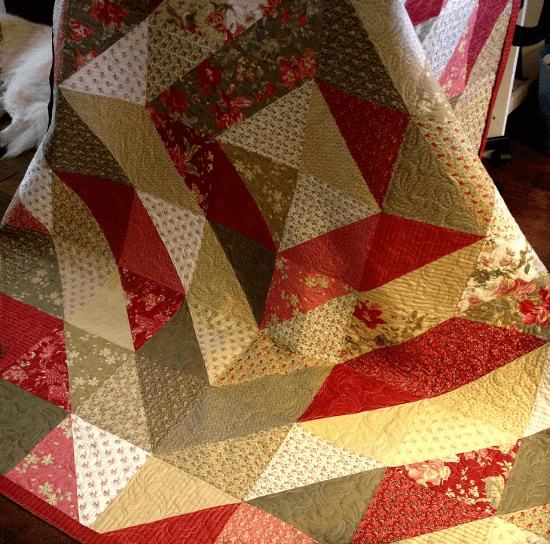 The Dark Side…or Not Layer Cake Quilt