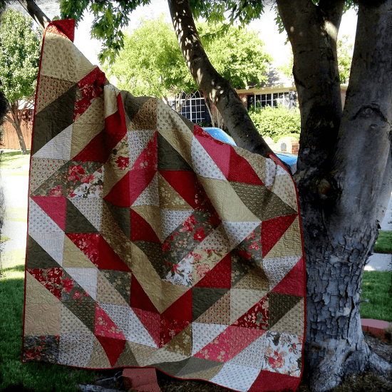 The Dark Side…or Not Layer Cake Quilt