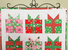 Christmas Present Mini Quilt
