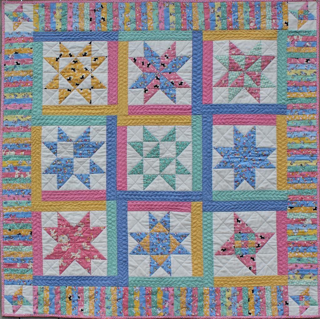 A Charming Quilt To Give Or Display Quilting Digest