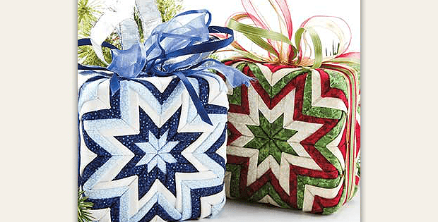 Gift Box No-Sew Ornament Pattern