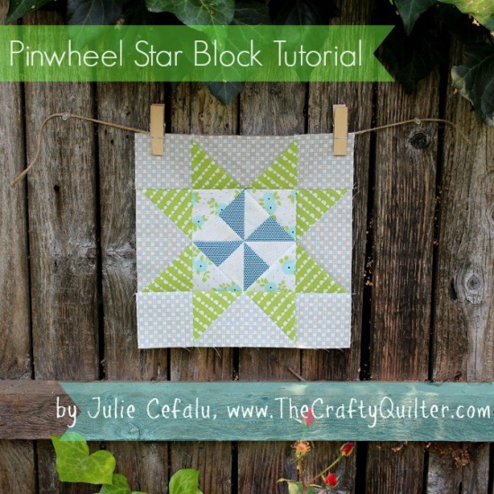 Pinwheel Star Block Tutorial