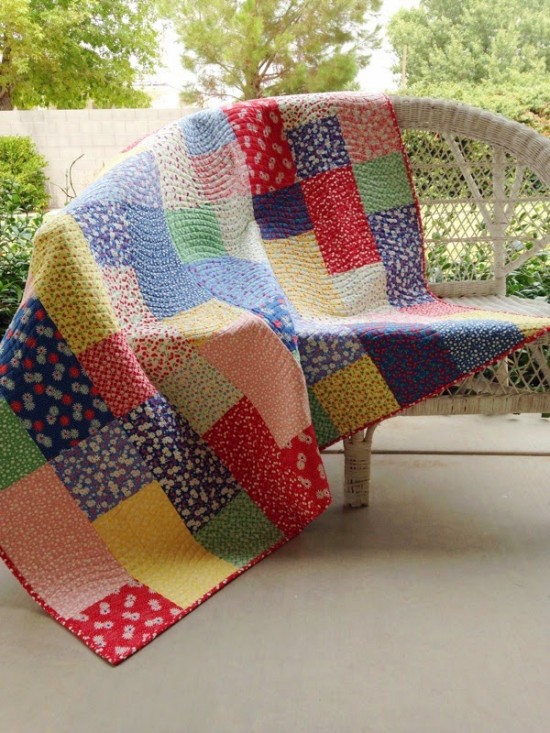 Fat Quarters Make a Quick and Easy Quilt Quilting Digest