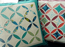 Cathedral Window Pillows