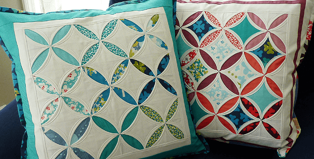 Cathedral Window Pillows
