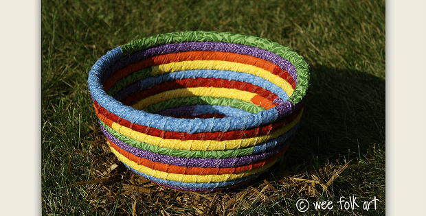 How to Crochet a Rope Coil Basket - Rough Pattern - This Pixie Creates