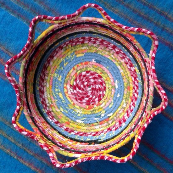 Coiled Fabric Bowl