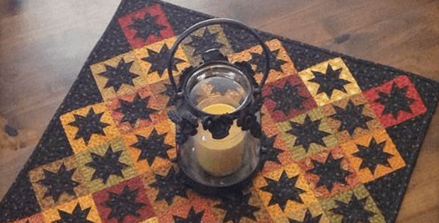 Midnight Stars Table Topper