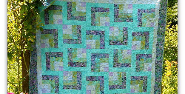 Purple Maze Quilt