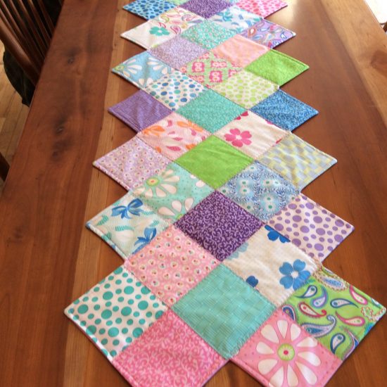 Easter Zig Zag Table Runner