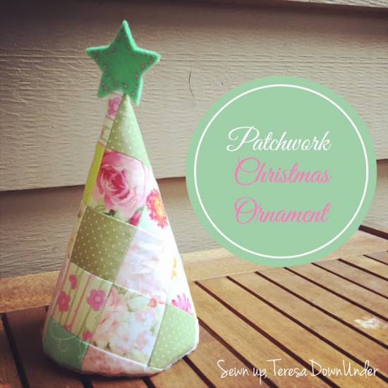 Patchwork Tree Ornament