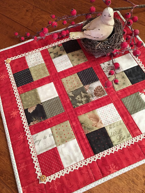 Coffee Time Quilt for Christmas
