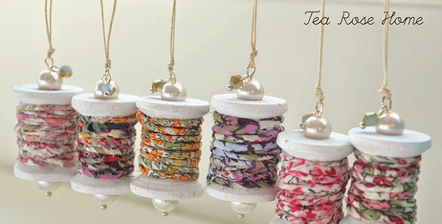 Fabric Thread Ornaments