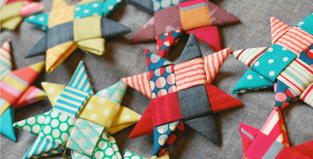 Scandinavian Fabric Stars