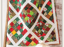 Scrappy Quilt with Sashing