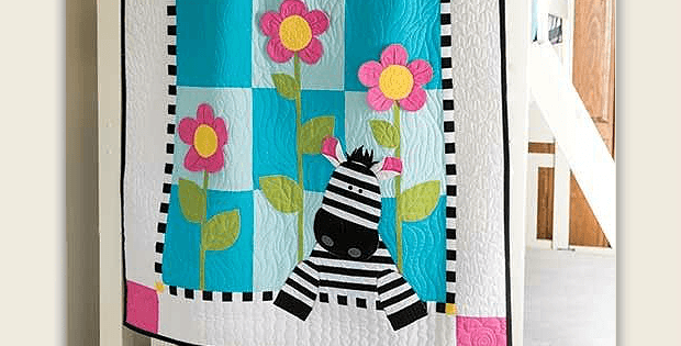 Zoe Zebra Quilt Kit